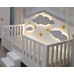 cloudy montessori baby nursery