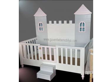 Towered Montessori bed 90*190 cm