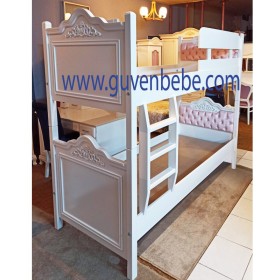 Vizyon Sultan Bunk Bed with Quilted option
