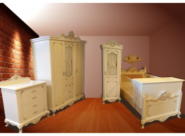 Saraylı Lux Carved Baby Room